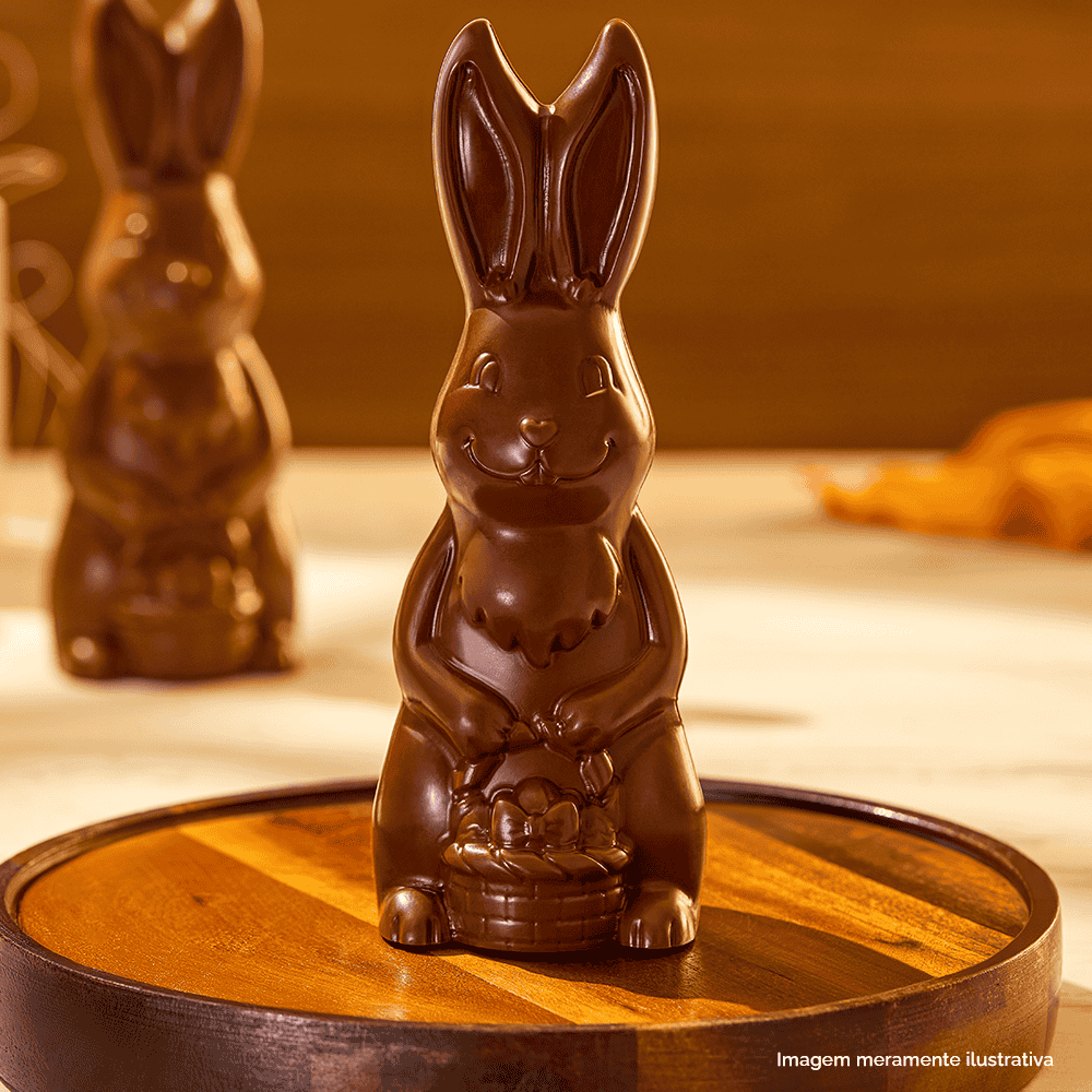 Coelho de Páscoa ao Leite 100g