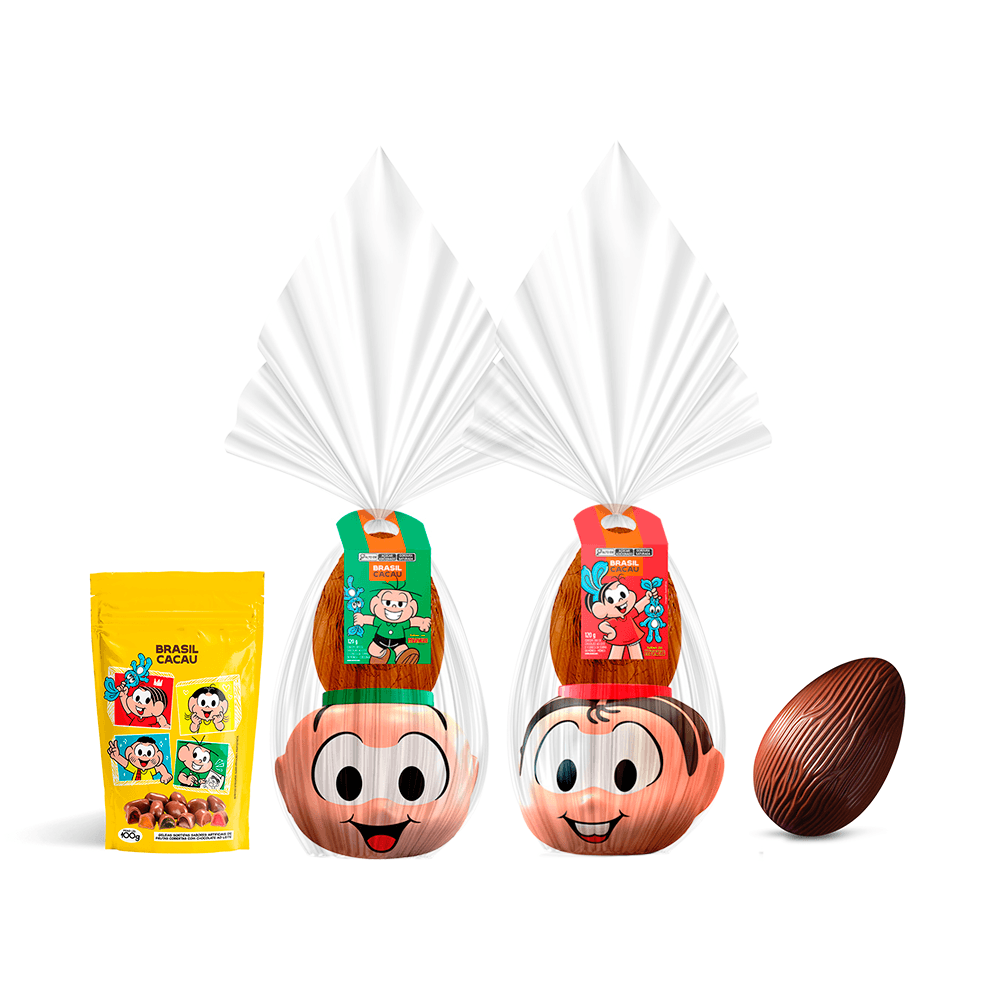 Combo Páscoa Mônica e Cebolinha