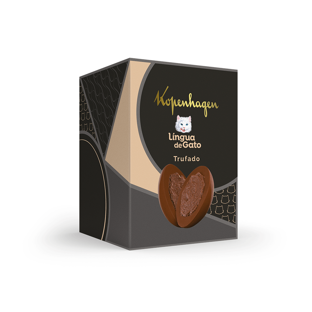 Mini Ovinho Língua de Gato Trufado 75G