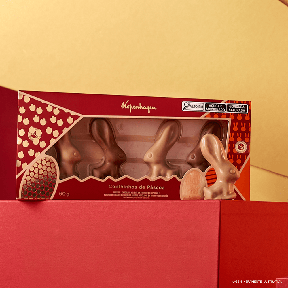 Mix Coelhinhos de Páscoa 60G