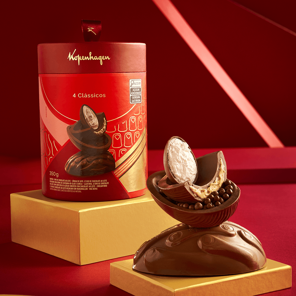Ovo de Páscoa 4 Clássicos 350G
