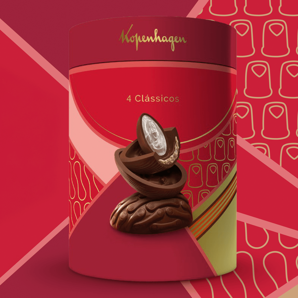 Ovo de Páscoa 4 Clássicos 350G