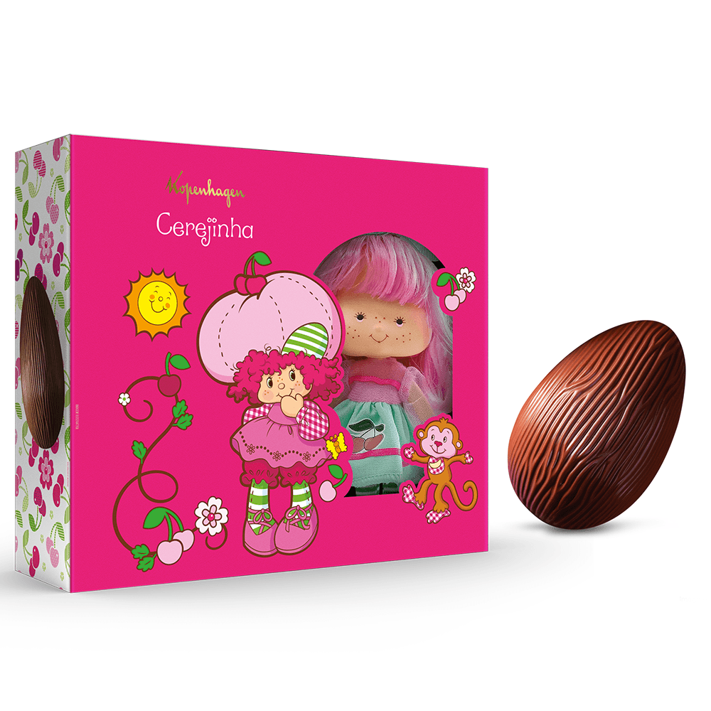 Ovo com Boneca Cerejinha 120G