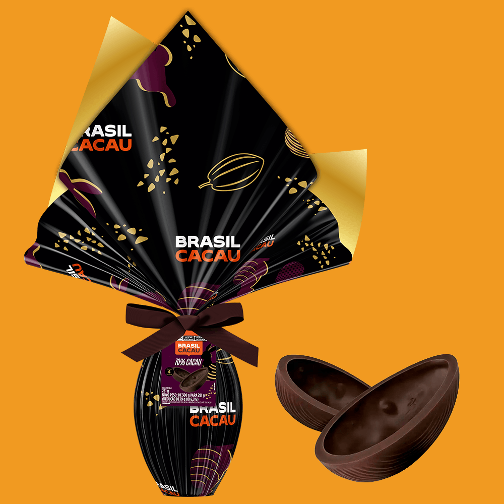 Ovo de Páscoa Clássico 70% Cacau 281g