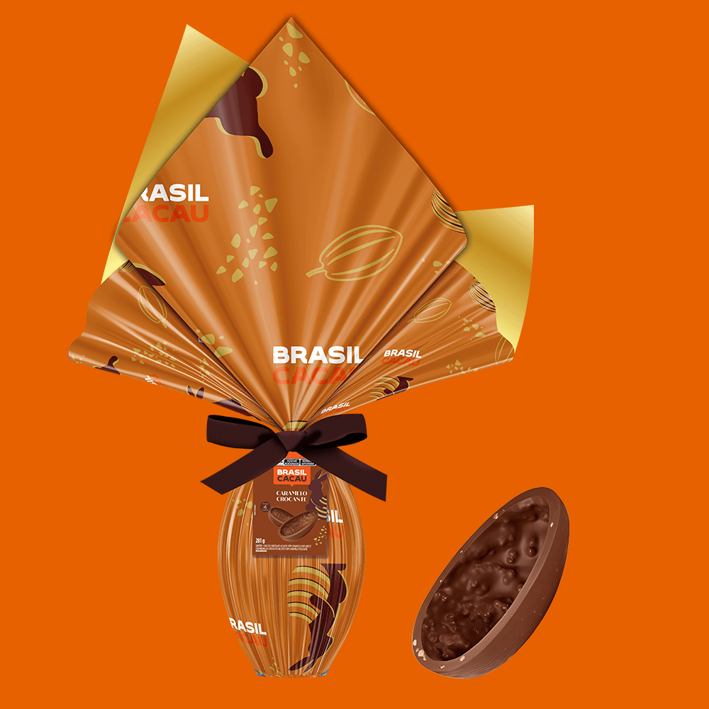 Ovo de Páscoa Clássico Crocante 281g