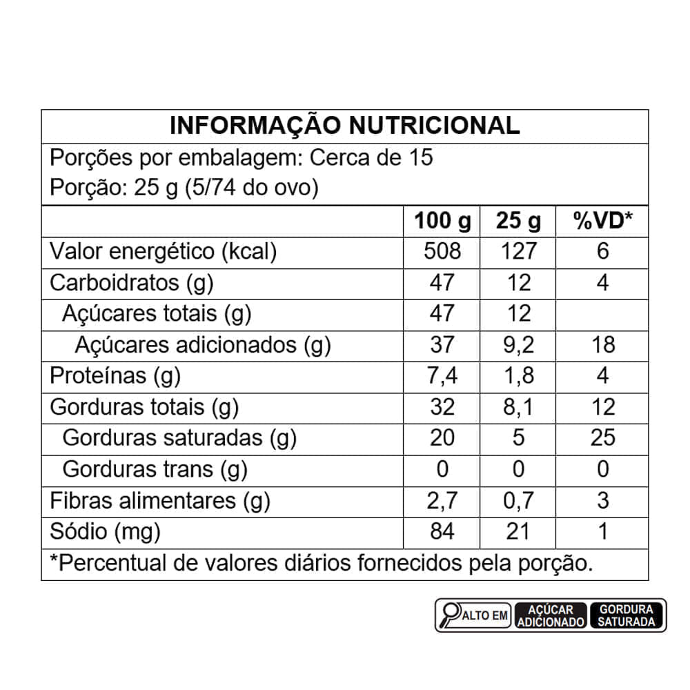 Ovo de Páscoa Exagero Cherry Brandy 370G