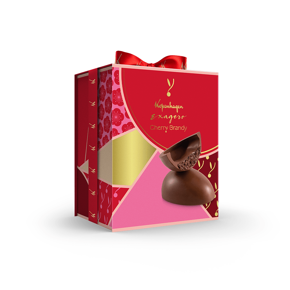 Ovo de Páscoa Exagero Cherry Brandy 370G