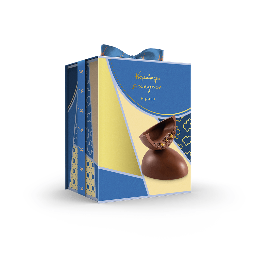 Ovo de Páscoa Exagero Pipoca 370G