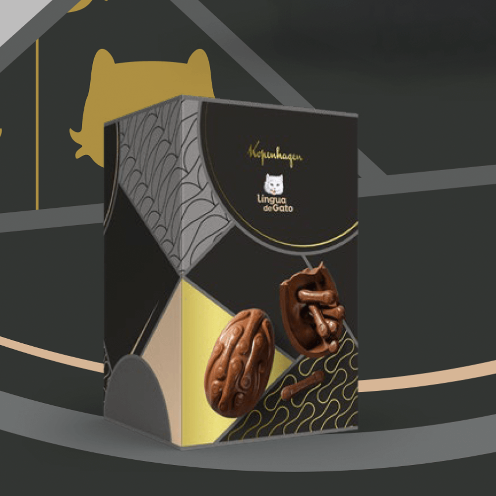 Ovo de Páscoa Língua de Gato ao Leite 262G