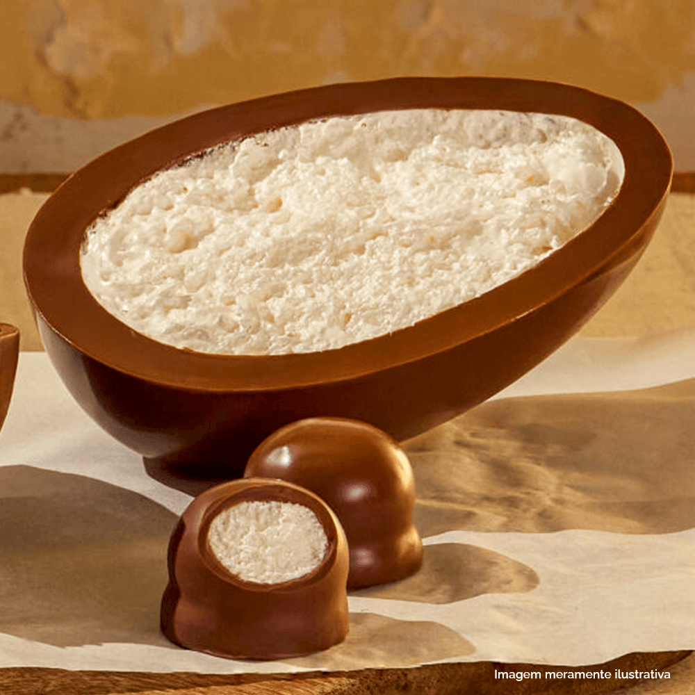Ovo de Páscoa Puro Recheio Dinda 195g