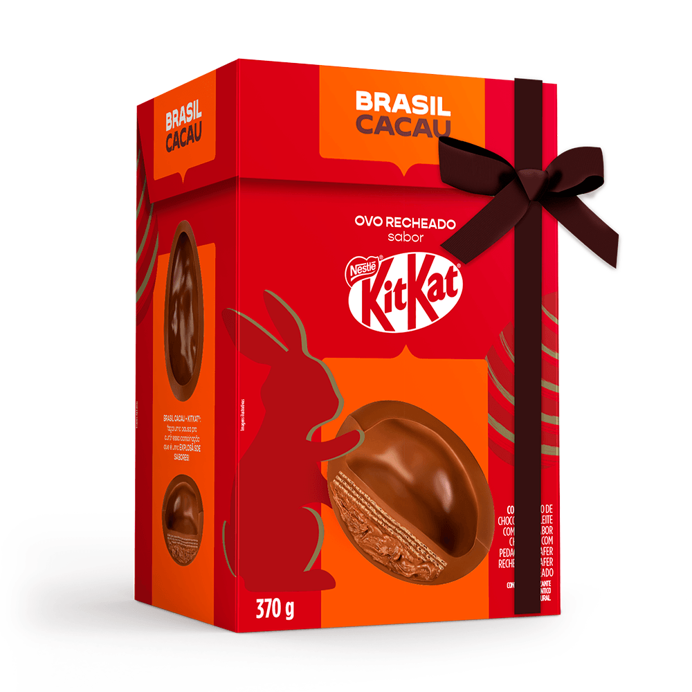Ovo de Páscoa Recheado KitKat Nestlé 370g