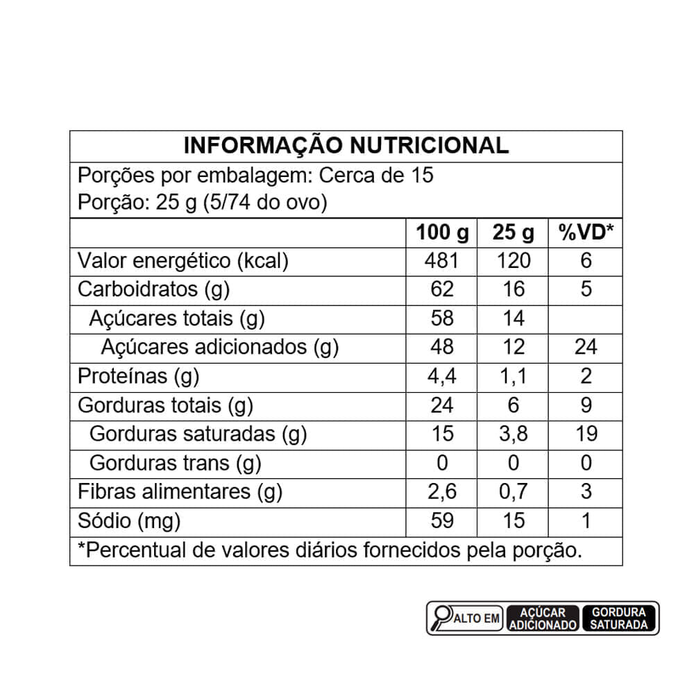 Ovo de Páscoa Recheado Lollo Nestlé 370g