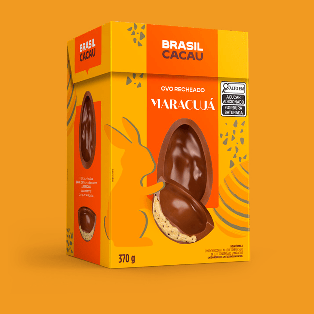 Ovo de Páscoa Recheado Maracujá 370g
