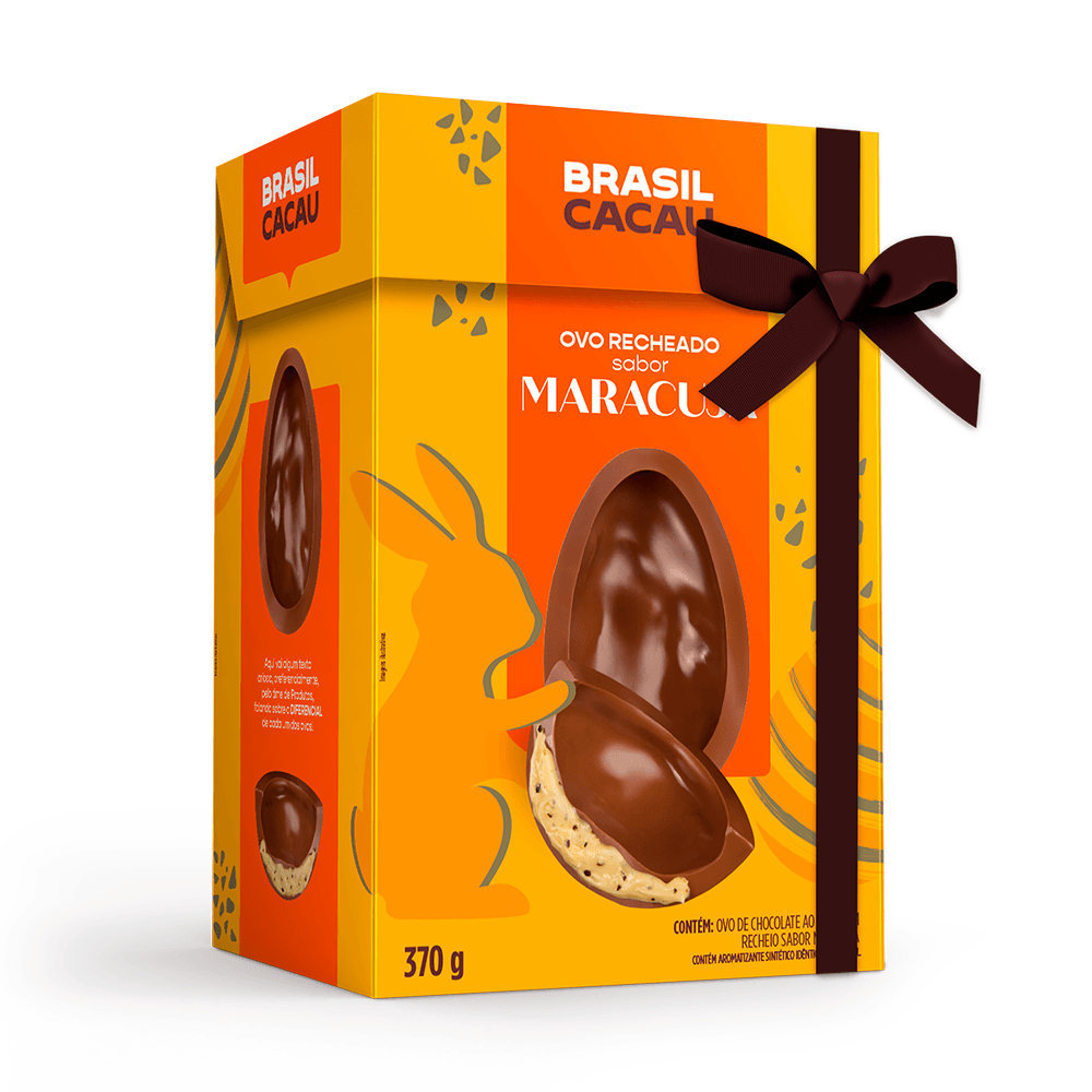 Ovo de Páscoa Recheado Maracujá 370g