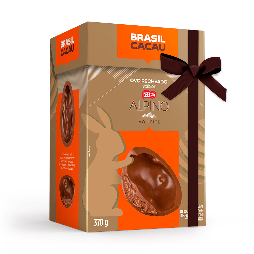 Ovo de Páscoa Recheado Alpino Nestlé 370g