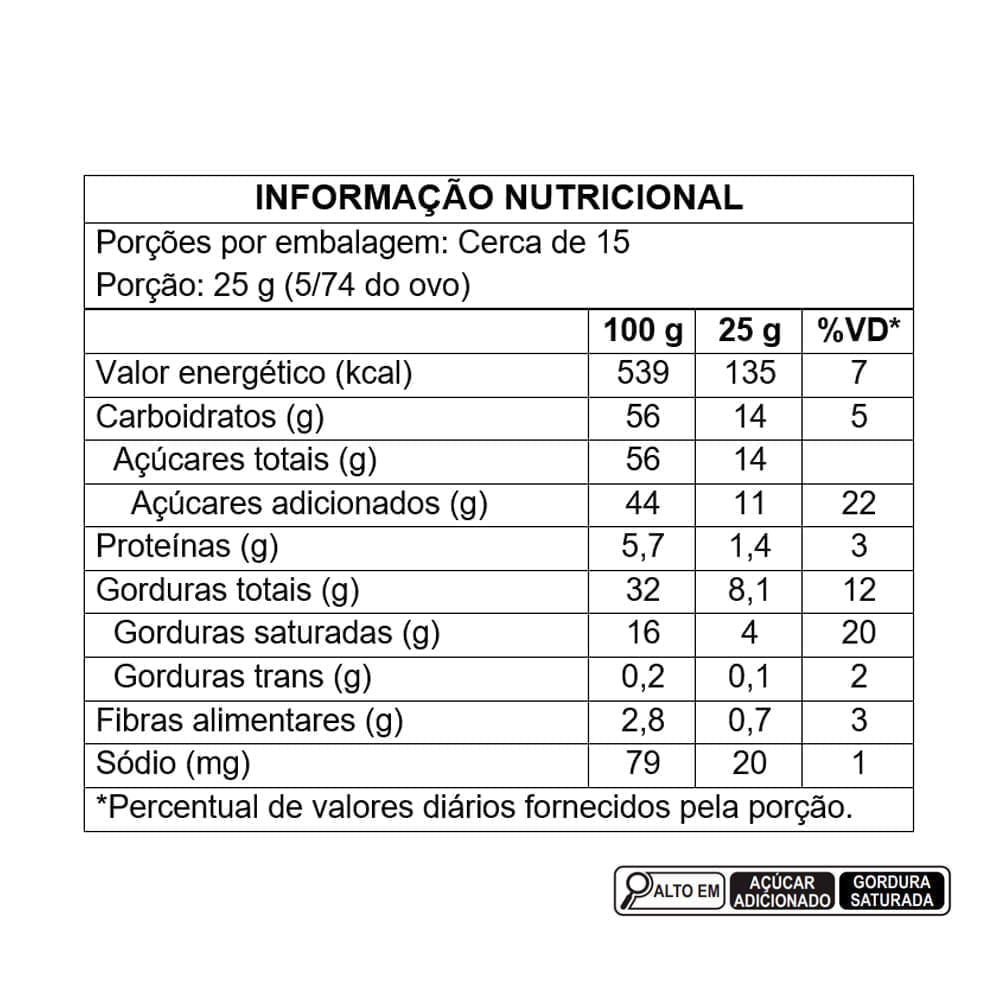 Ovo de Páscoa Recheado Alpino Nestlé 370g