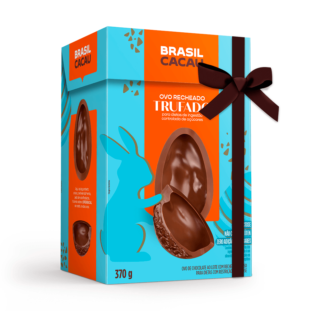 Ovo de Páscoa Recheado Trufado Bem me Faz 370g