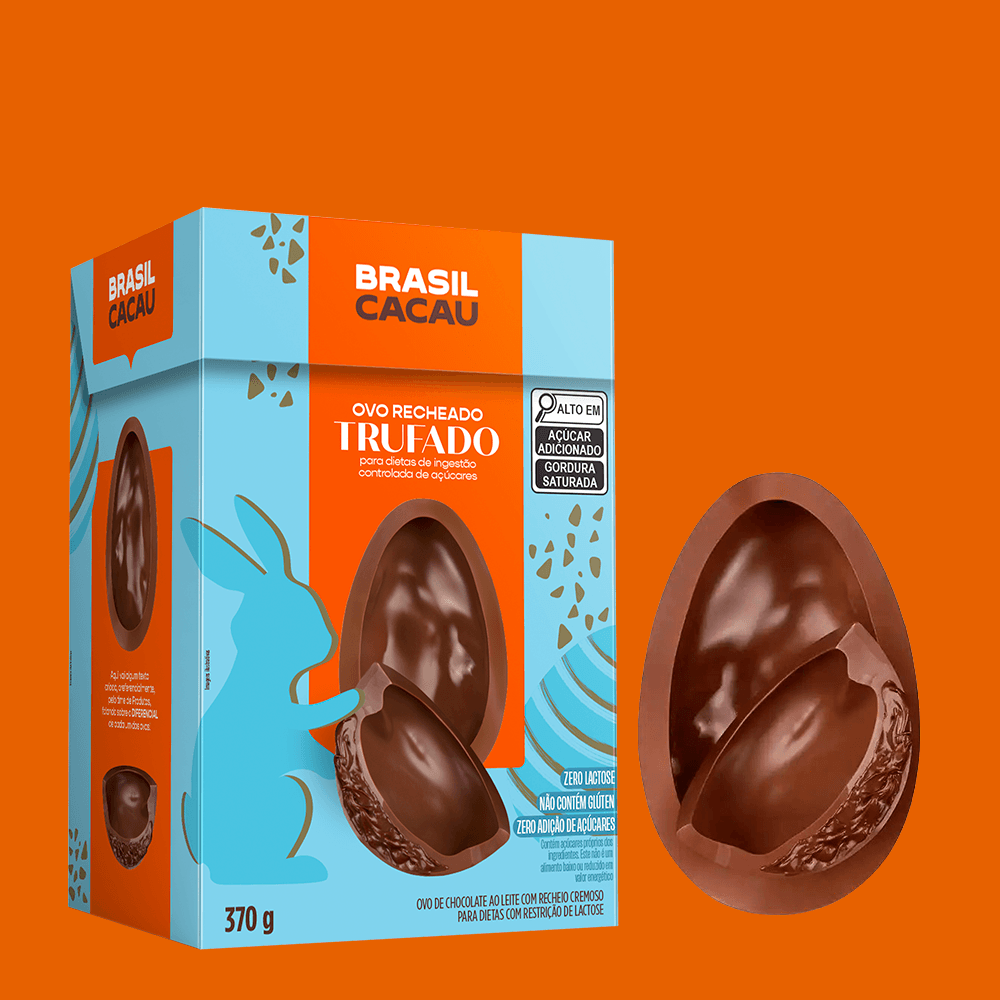 Ovo de Páscoa Recheado Trufado Bem me Faz 370g