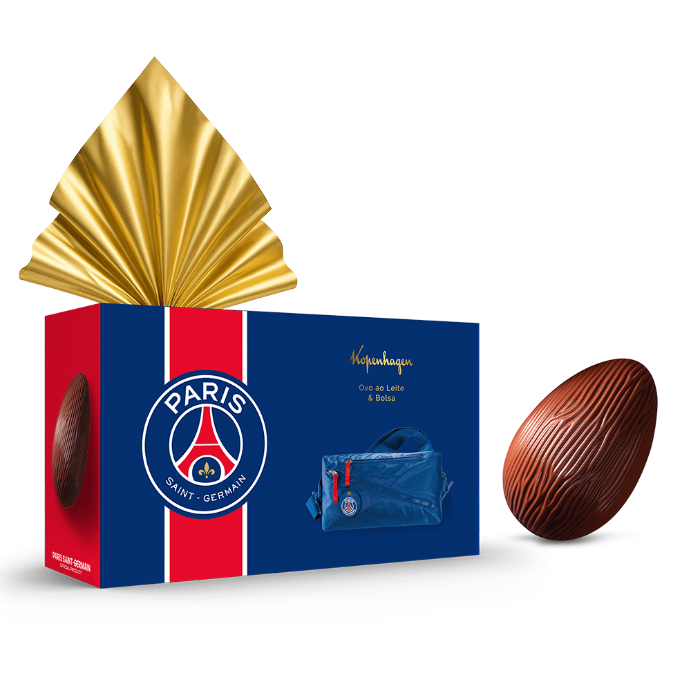 Ovo de Páscoa com Bag PSG 120G