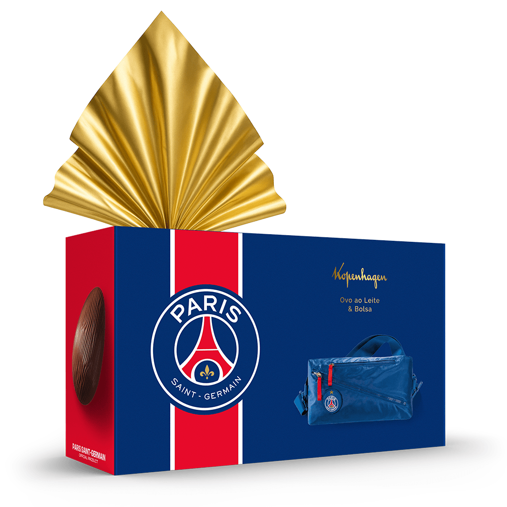 Ovo de Páscoa com Bag PSG 120G