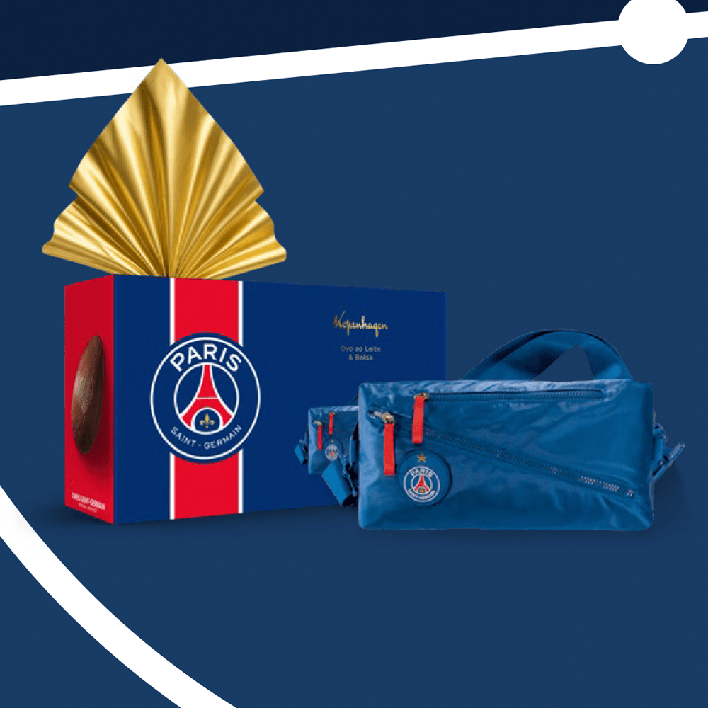 Ovo de Páscoa com Bag PSG 120G