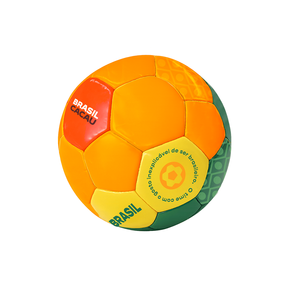 Ovo de Páscoa com Minibola de Futebol Brasil 120g
