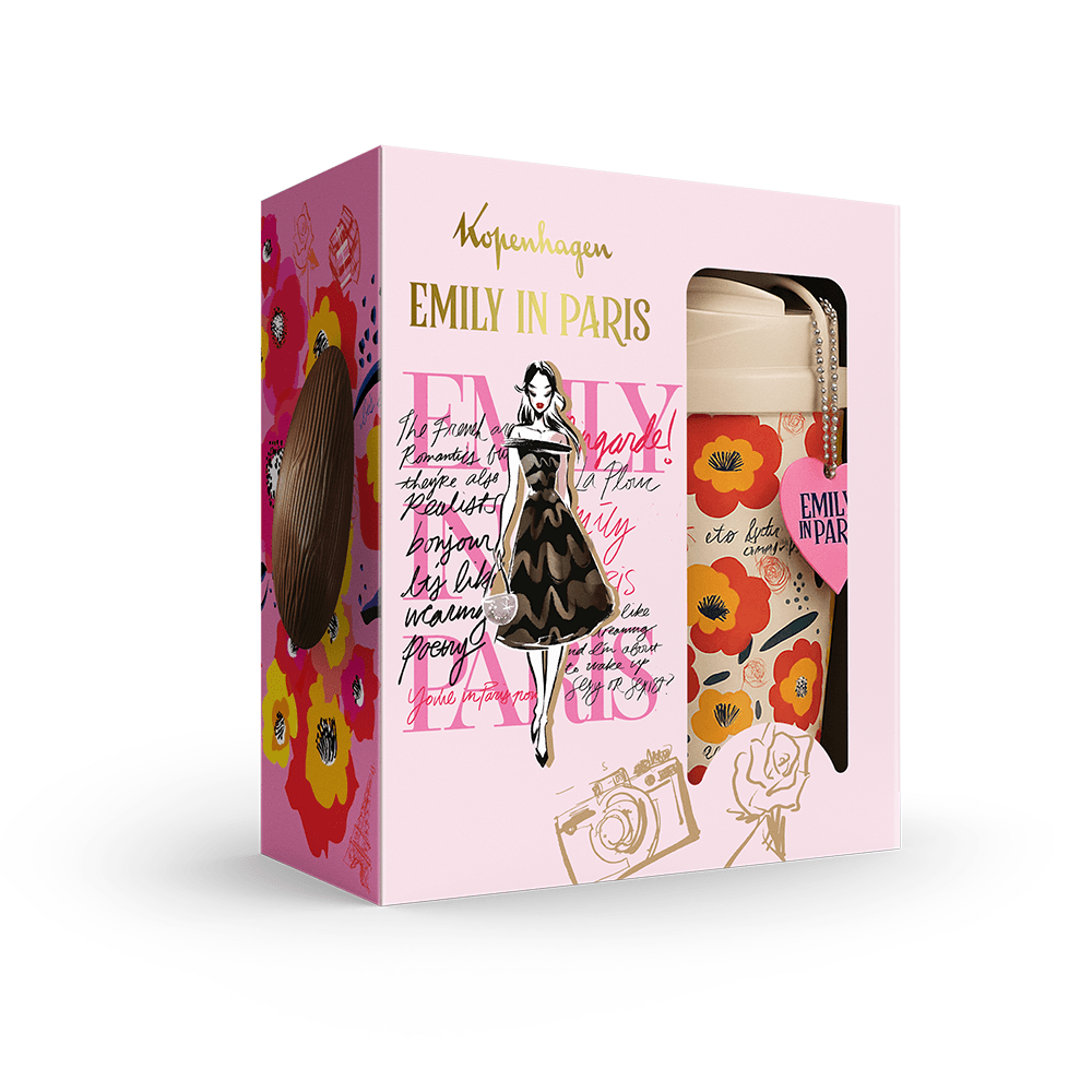 Ovo de Páscoa com Copo Emily In Paris 120G