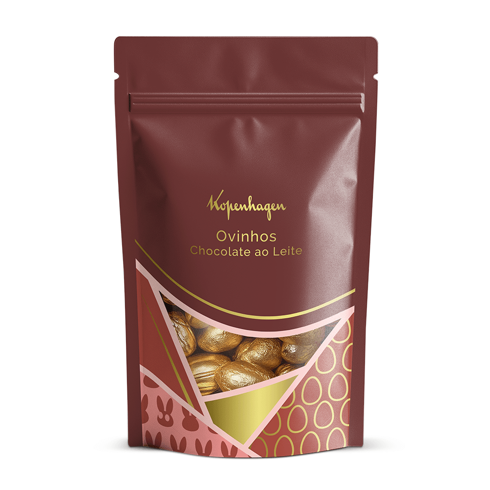 Pouch Ovinhos de Páscoa ao Leite180G