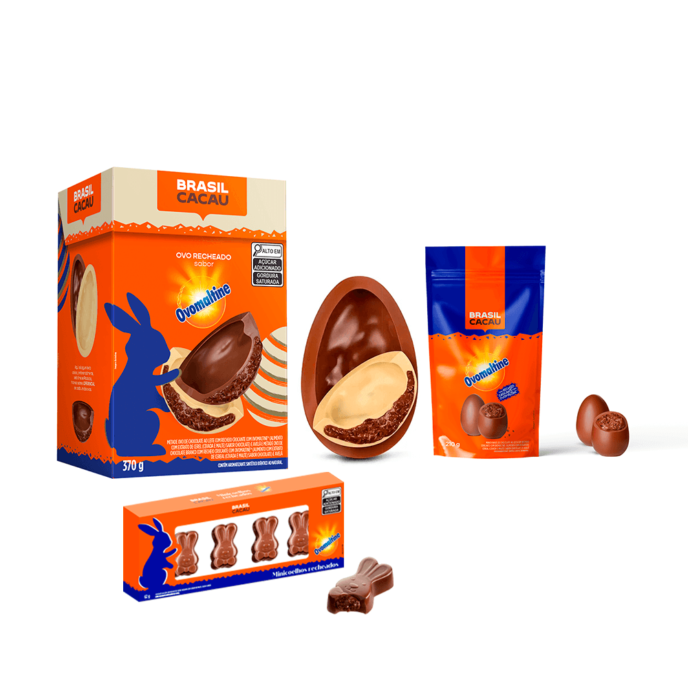 Combo Páscoa Recheada Ovomaltine