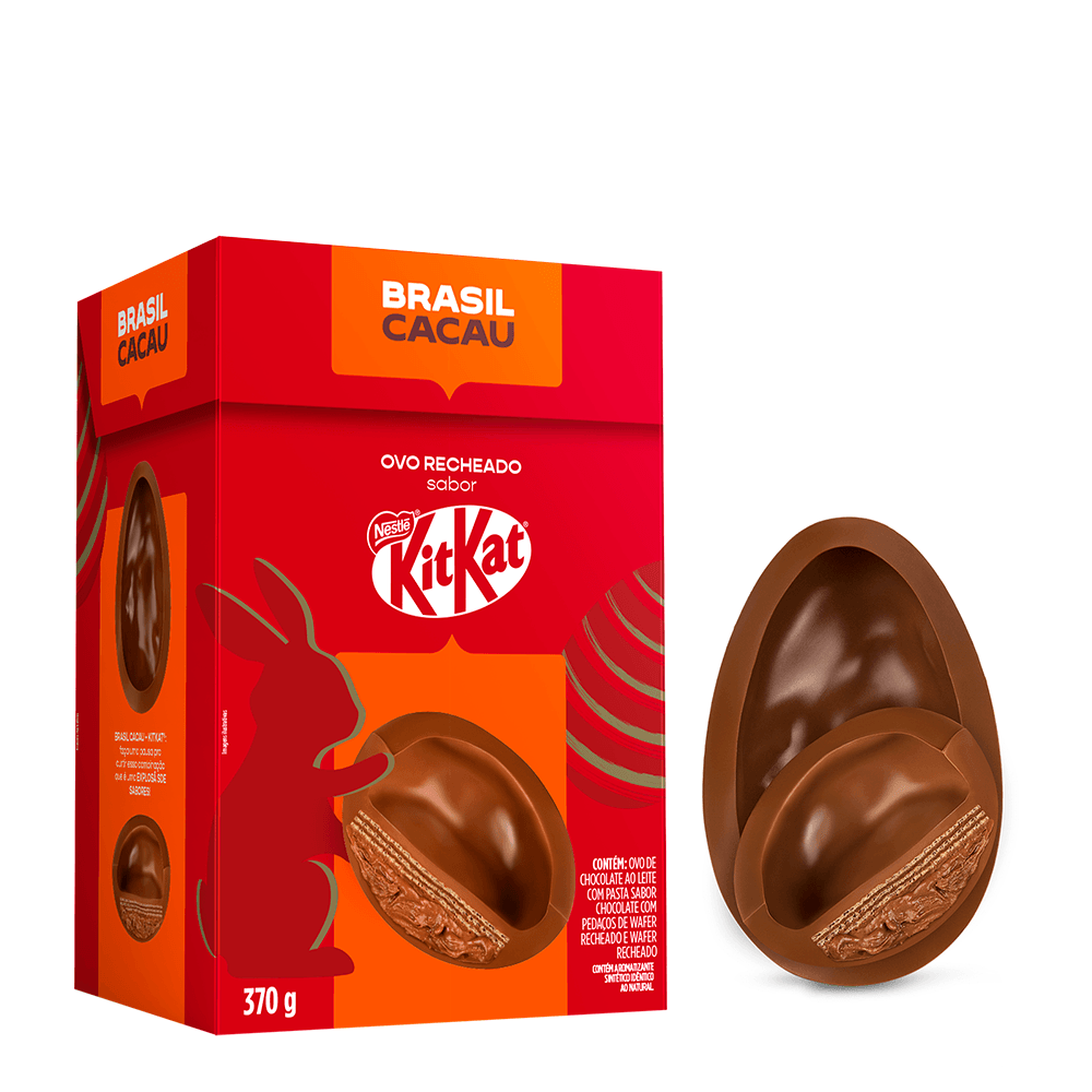 Ovo de Páscoa Recheado KitKat Nestlé 370g