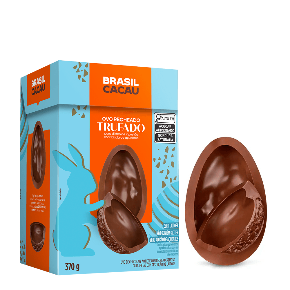 Ovo de Páscoa Recheado Trufado Bem me Faz 370g