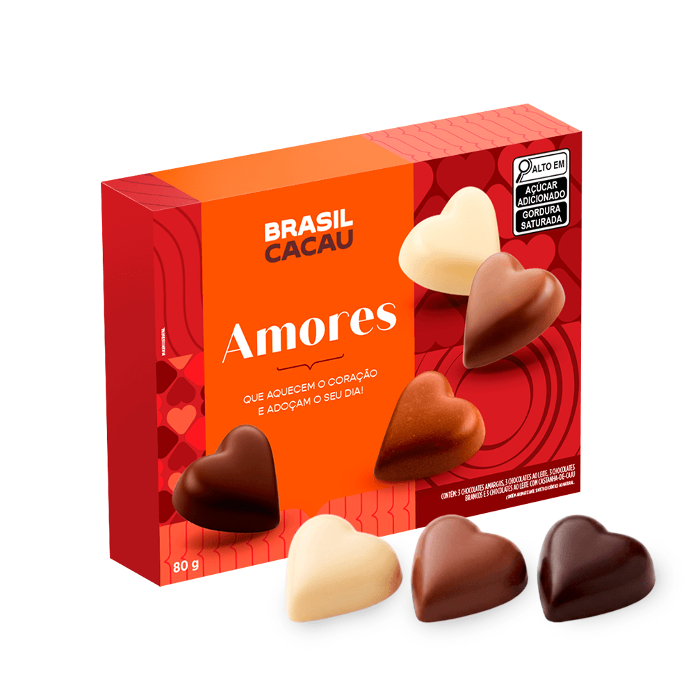 Caixa Amores 80g