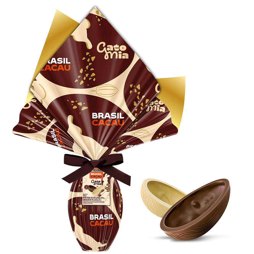 Ovo Clássico Gato Mia Duo 281g