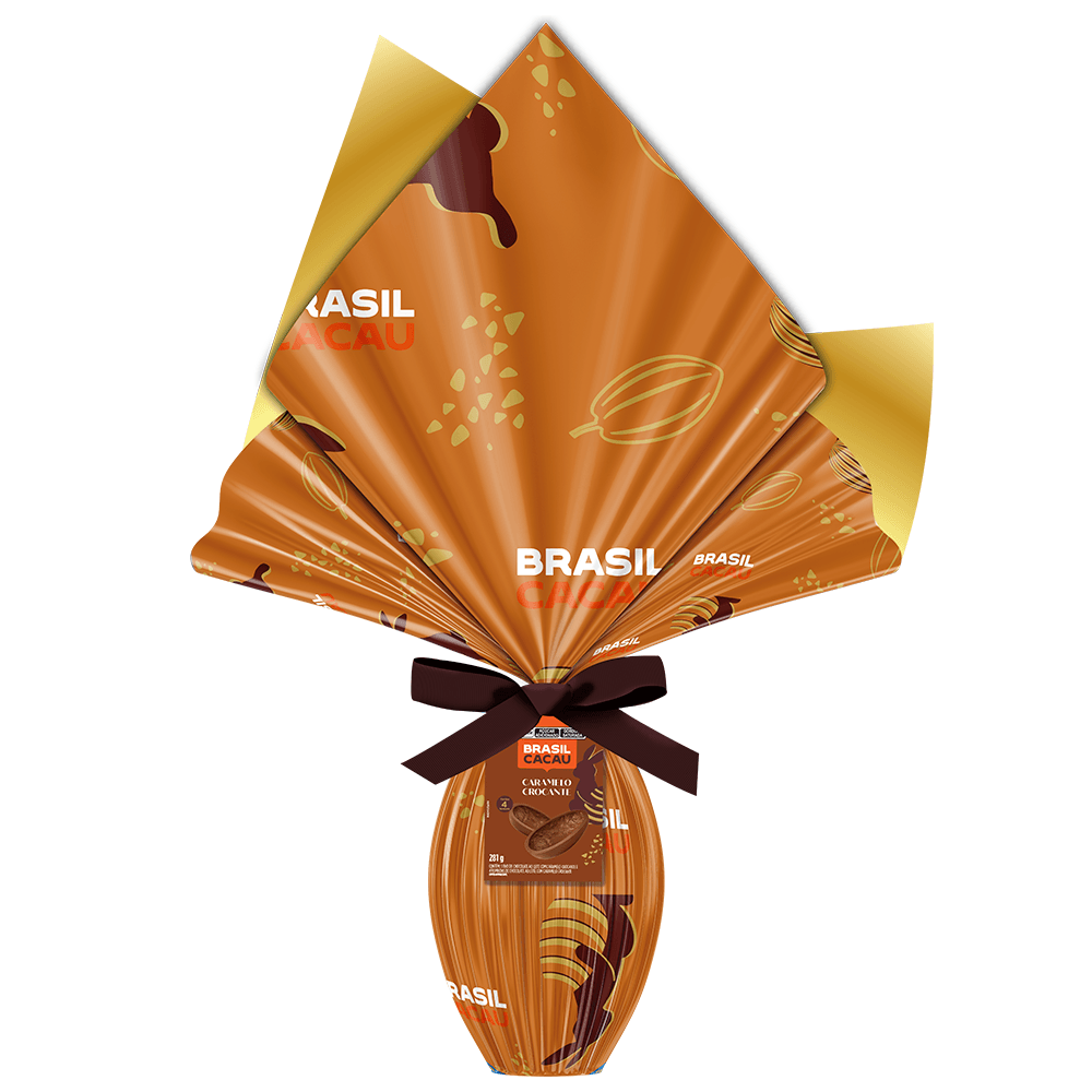 Ovo Crocante com 4 Bombons 281g