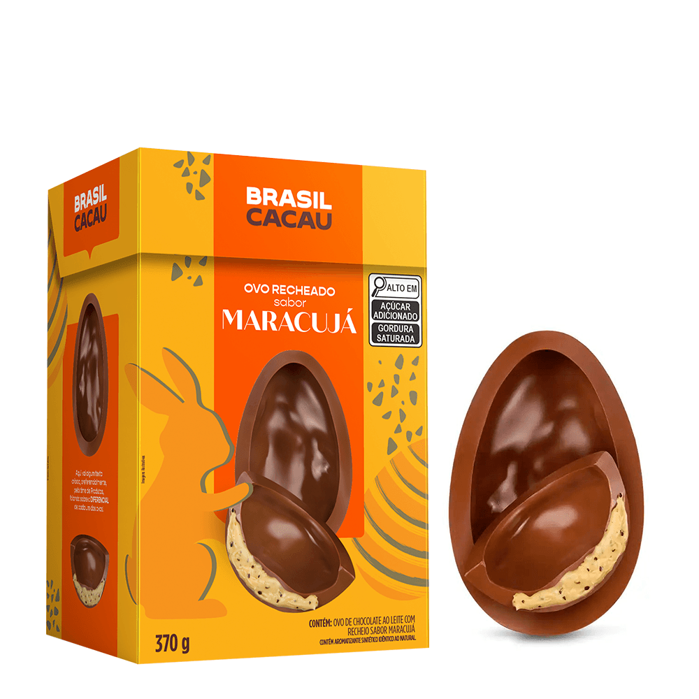 Ovo Recheado de Maracujá 370g
