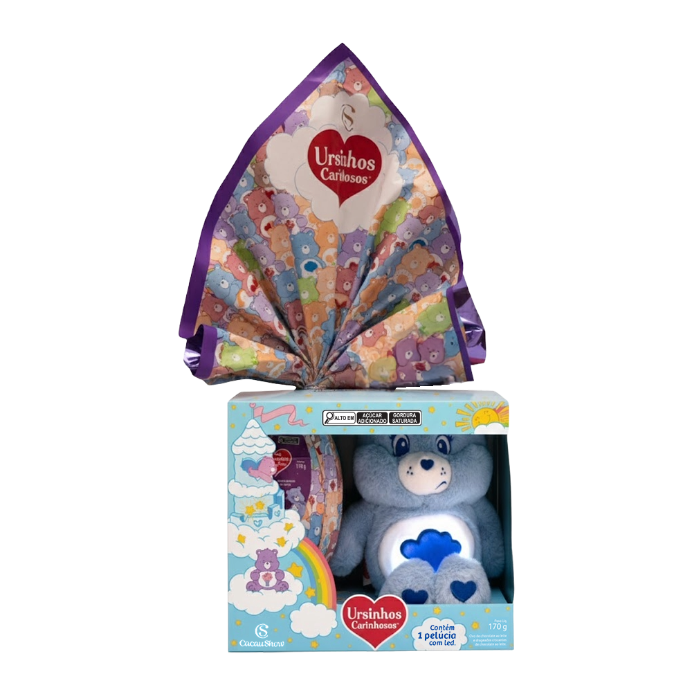 Ovo ao Leite com Pelúcia e LED 170g