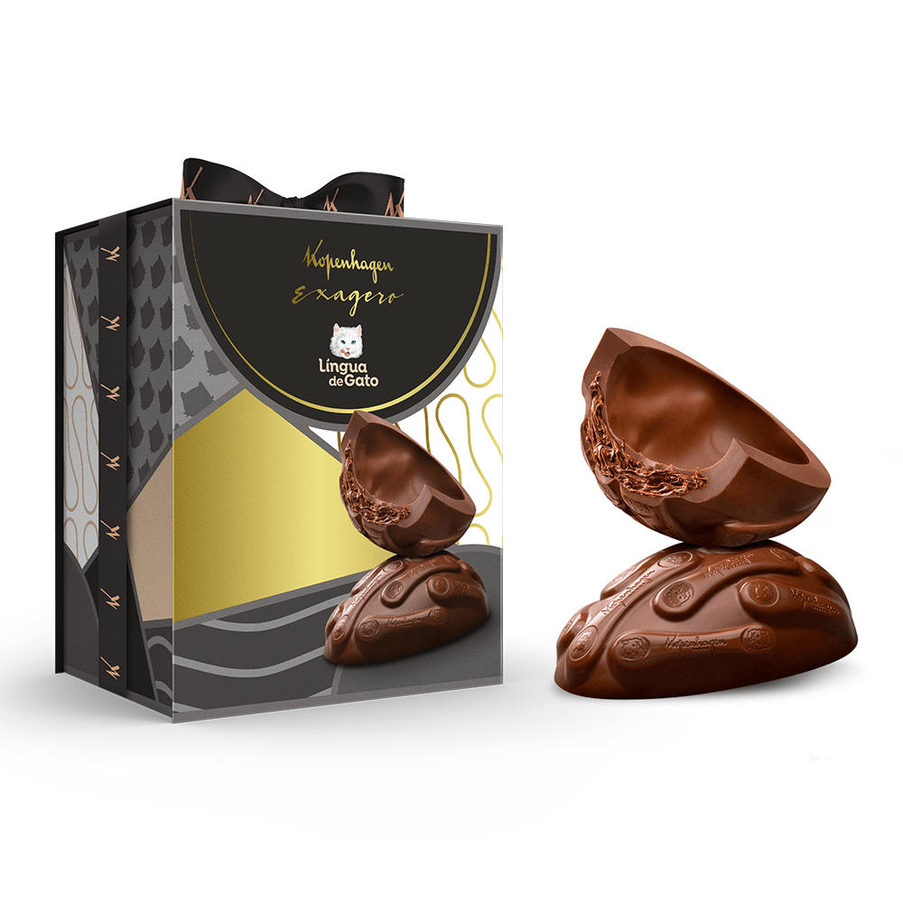 Ovo Exagero Língua de Gato 370g