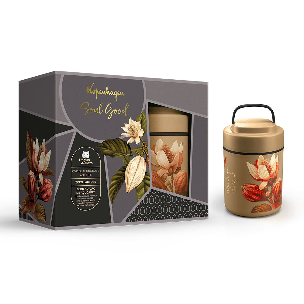 Ovo Língua de Gato Soul Good com Pote 262g