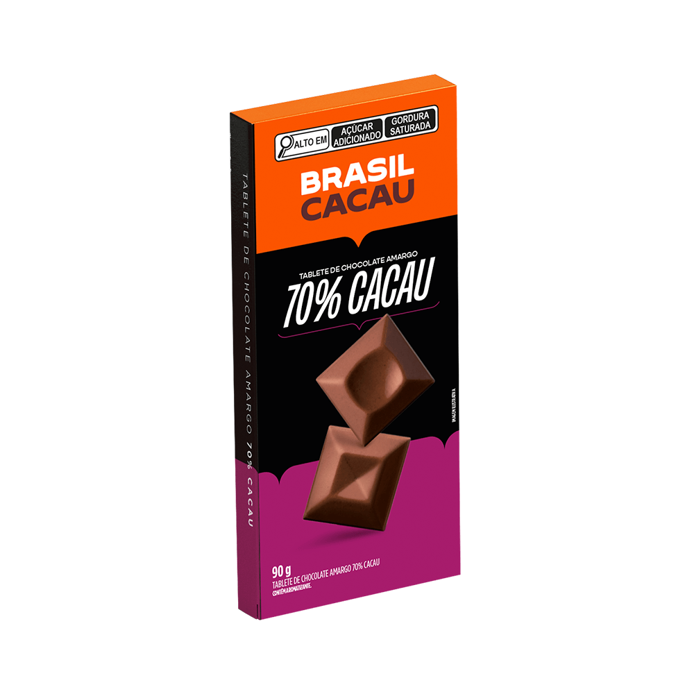 Tablete 70% Cacau 90g
