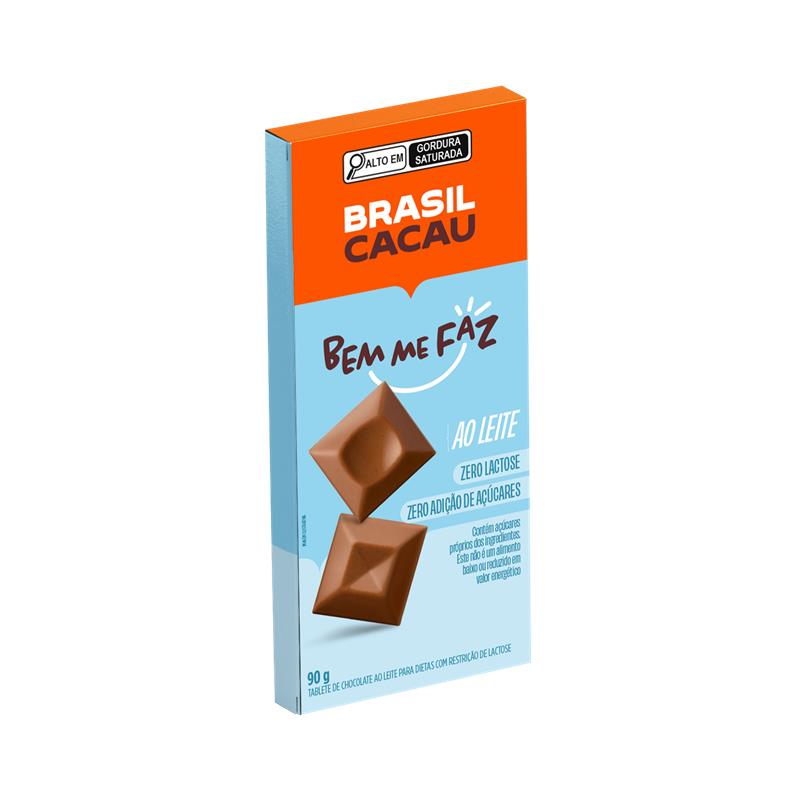 Tablete ao Leite Bem me Faz 90g