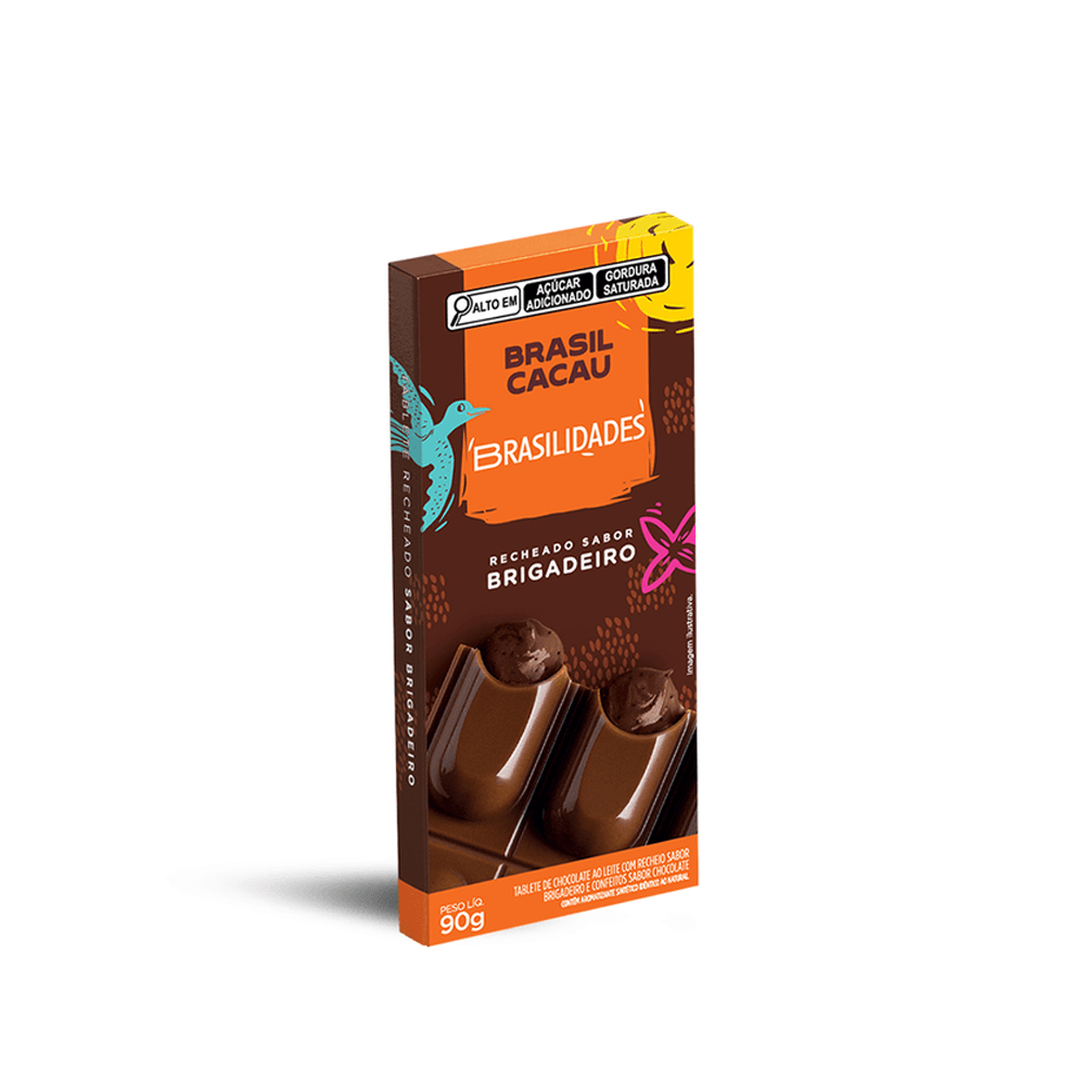 Tablete Recheado Brigadeiro 90g